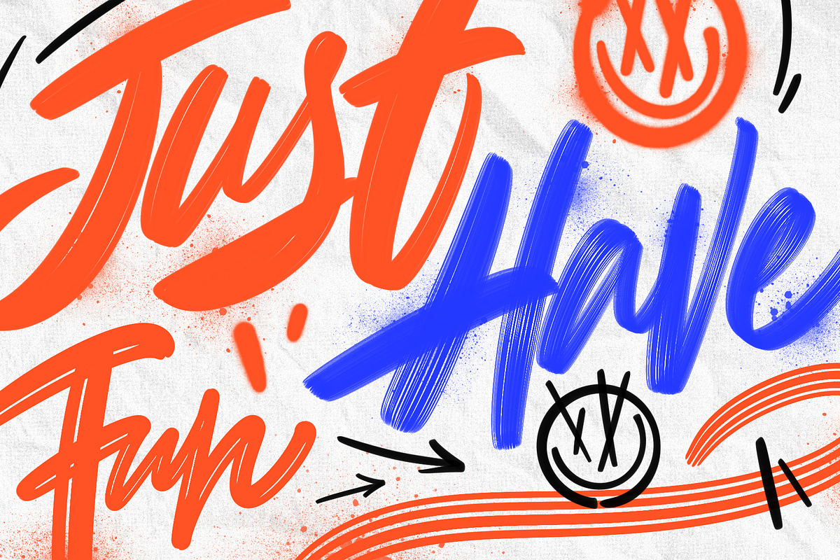Brush pack for Procreate lettering, a Brush Add-On by Oster Oleg (Photo 5 of 8)