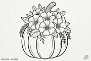 Pumpkin Fall Autumn SVG PNG Bundle, a Photo by Actual Pixel (Thumbnail 13 of 19)