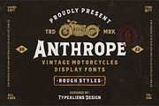 Anthrope, a Serif Font by ilhamtaro (Thumbnail 1 of 10)