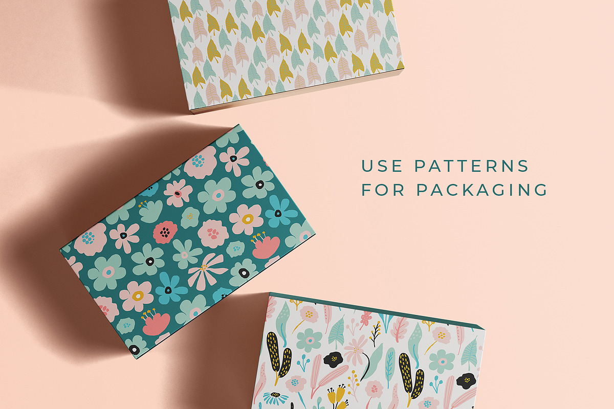 Abstract Floral Collection, a Pattern Graphic by Yamurchik (Photo 4 of 10)