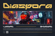 Moxin - Futuristic Font, a Font by Koplexs Studio (Thumbnail 5 of 10)