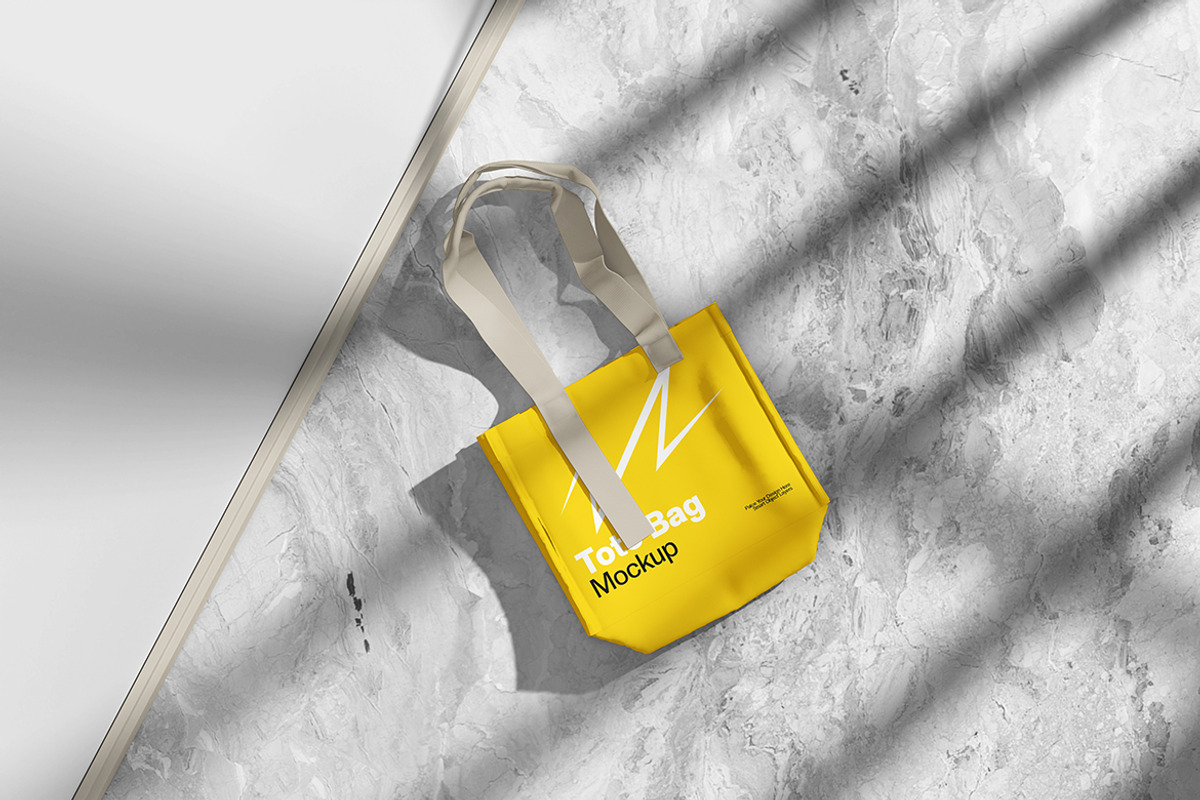 Tote Bag Mockup, a Product Mockup by MrLetters (Photo 2 of 5)