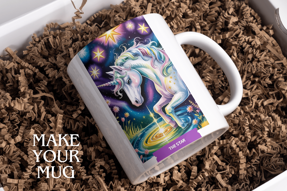 Unicorn Tarot Cards Deck, an Object Illustration by Mugio (Photo 5 of 6)