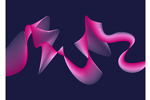Sound waves equalizer. Frequency, an Illustration by the8monkey