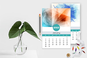 2023 Calendar Templates Vol.20, a Stationery Template by Design Zone