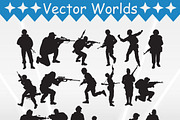 Soldiers Svg, Army, Navy Svg, an Object Graphic by VectorWorlds (Thumbnail 2 of 3)