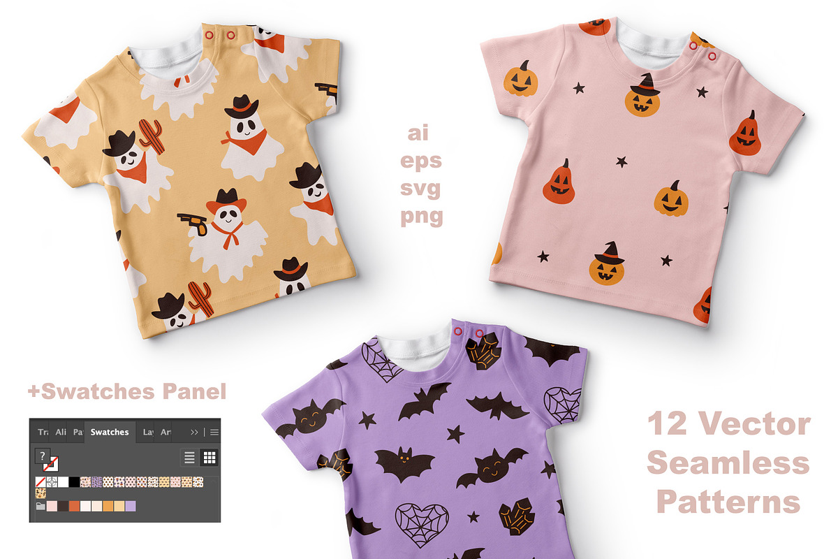 Wild West Halloween Collection + SVG, a Graphic by Katrinelly (Photo 5 of 9)