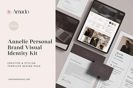 Annelie Canva Logo & Brand Kit