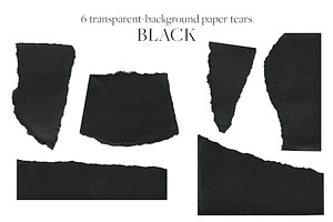 High Resolution Paper Tear Textures