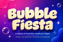 Bubble Fiesta – Bold Display Font