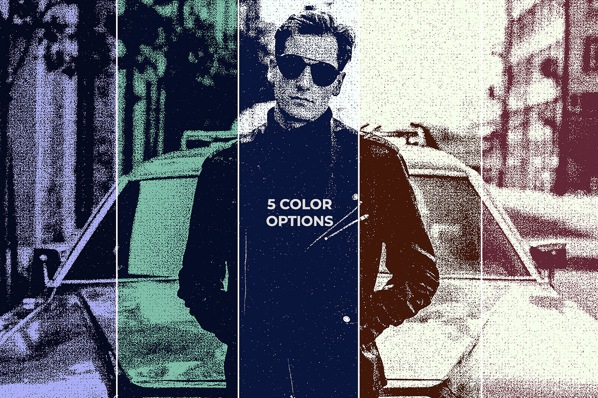Bitmap Photo Effect, a Layer Style Add-On by Svaha Graphic Studio (Photo 3 of 3)