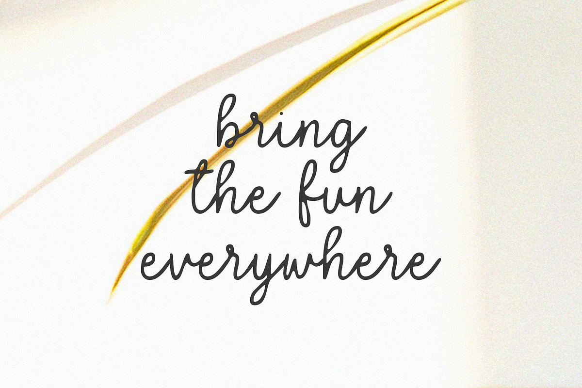 Palmer Cheerful | Script Font, a Handwritten Font by Typoraith Co (Photo 7 of 10)