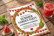 Watermelon–Frames,Garlands & Borders, a Pattern Graphic by BabySofja (Thumbnail 2 of 3)