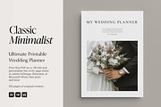 Classic Minimalist Wedding Planner, a Stationery Template by Studio Nellcote (Thumbnail 1 of 8)