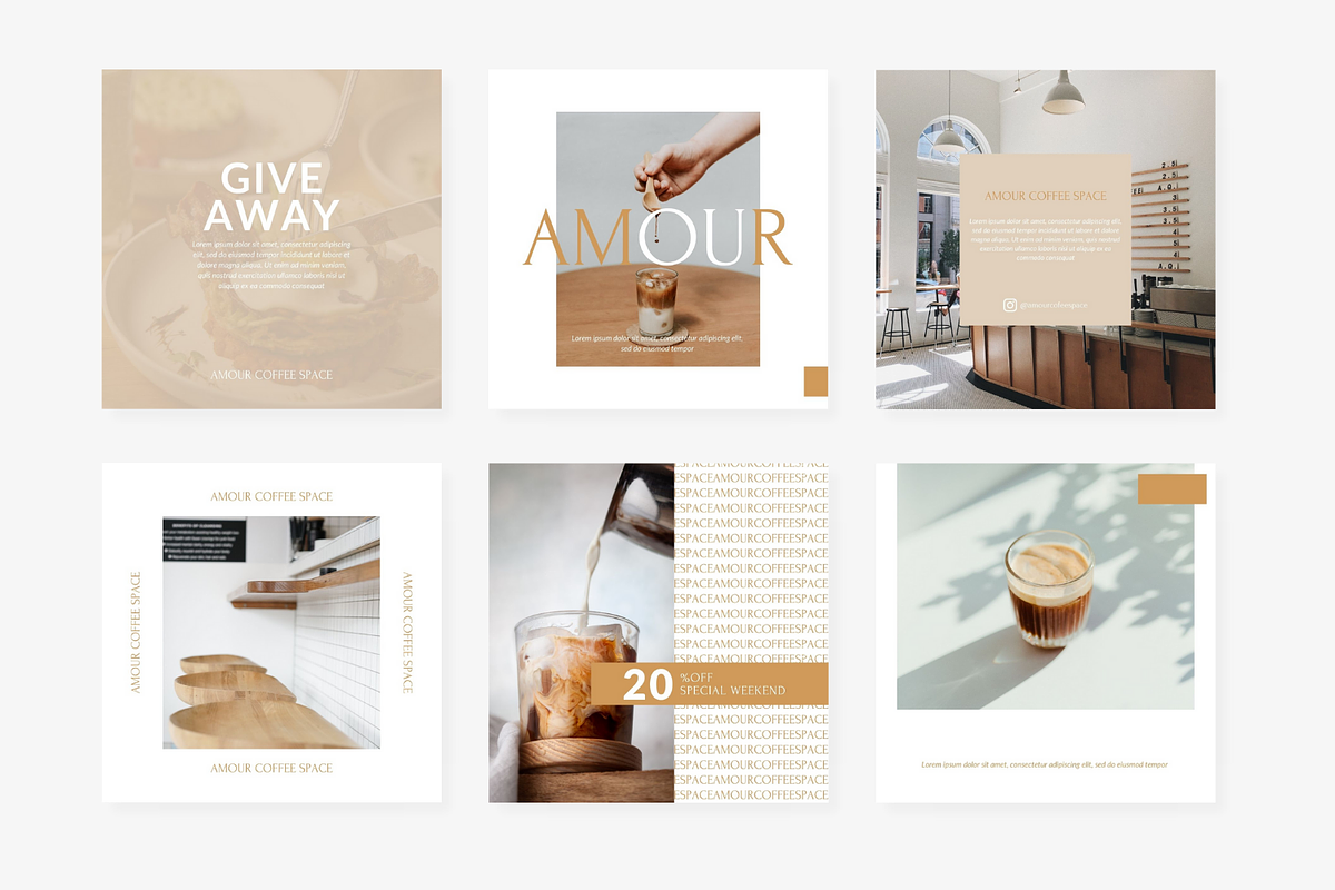 Coffee Shop Canva Template, a Social Media Template by Moodwave Studio (Photo 6 of 10)