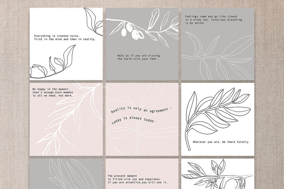 Minimalistic botanica, an Object Graphic by Mii Lab (Photo 2 of 14)