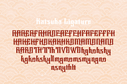 Katsuha - Japanese Font Style, a Font by madeDeduk (Thumbnail 10 of 10)