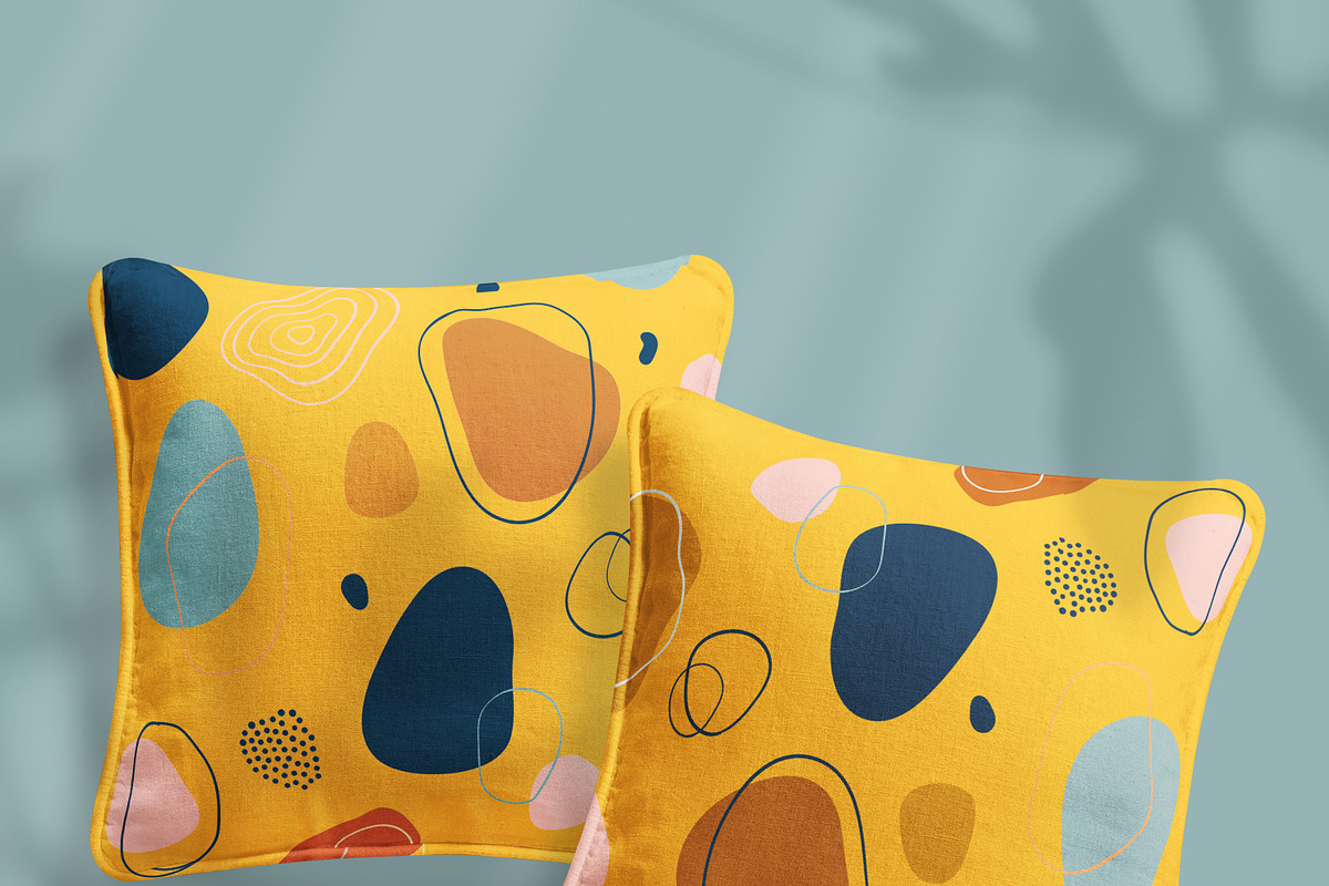 Linen Pillow 15x Mock-ups Set, a Household Mockup by Mocca Mockups Store (Photo 9 of 32)