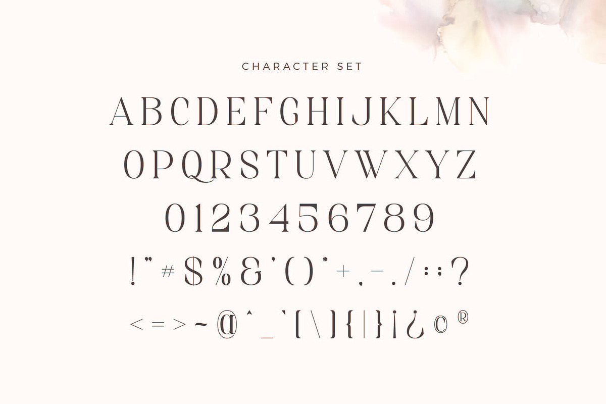 Yaqes - Ligature Luxury Font, a Serif Font by Aqeel_Art (Photo 8 of 9)