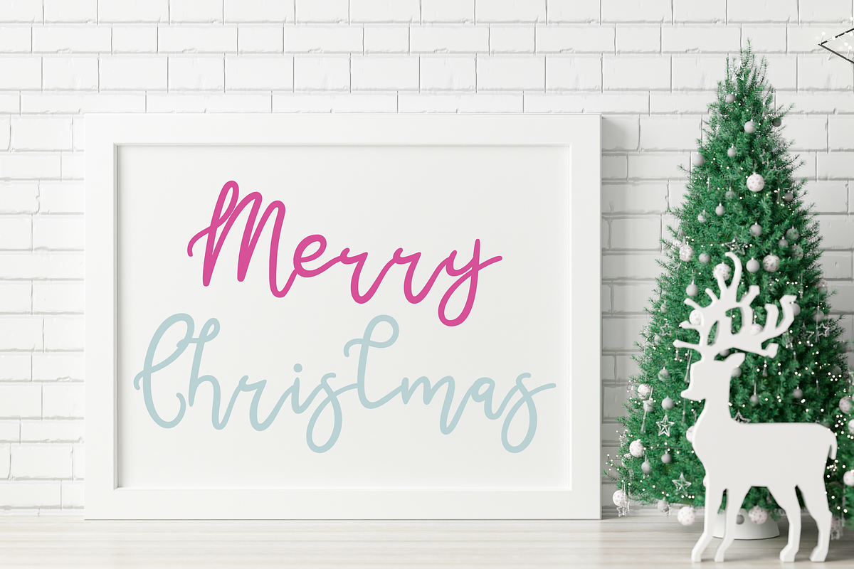 Marshmallow Snowfall Script Font, a Script Font by Dancing with Ink (Photo 8 of 20)