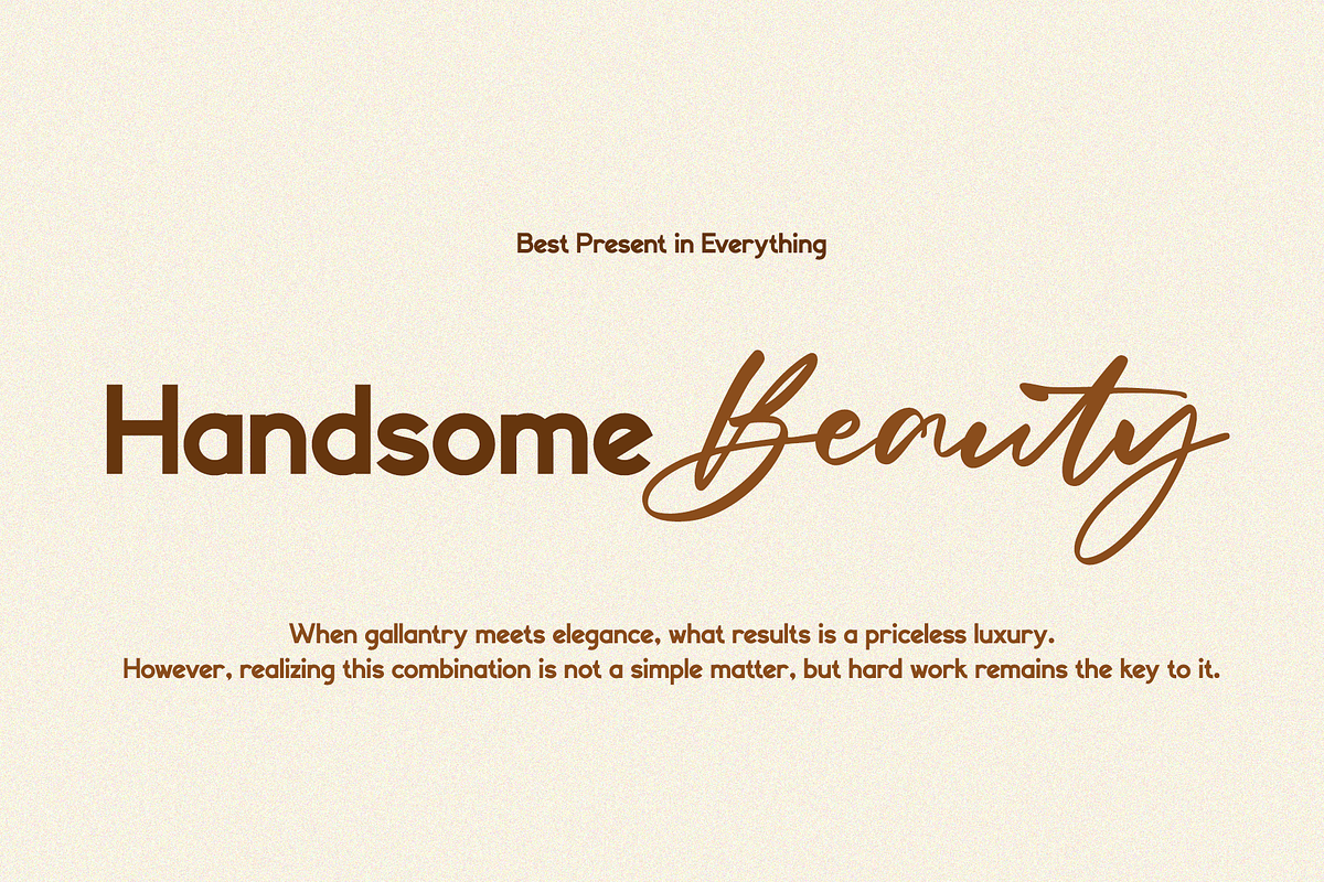 Rifton Staycation - Font Duo, a Handwritten Font by Haksen (Photo 2 of 11)