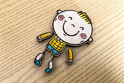 Movable Doll SVG for Laser Cutting, an Object Graphic by Bubert Art (Thumbnail 7 of 8)