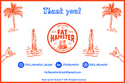 Surf Camp & Whitewater fonts + bonus, a Handwritten Font by Fat Hamster (Thumbnail 7 of 7)