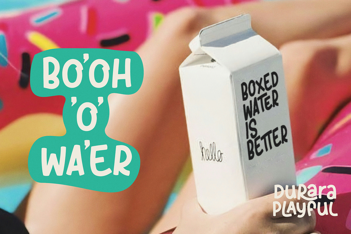Durara Playful | Handwritten Font, a Handwritten Font by Denustudios (Photo 10 of 15)