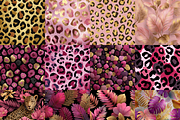 Pink and Gold Leopard Digital Paper, a Pattern Graphic by LA Design (Thumbnail 3 of 10)