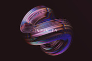 Infinity: 3D Chromatic Shapes, an Object Graphic by RuleByArt (Thumbnail 14 of 24)