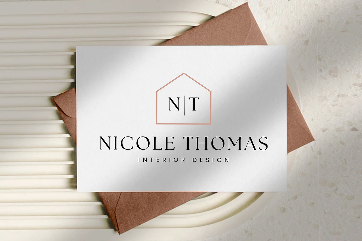 Realtor Interior Design Vector Logo, a Branding & Logo Template by Indie Grace Design (Photo 1 of 5)
