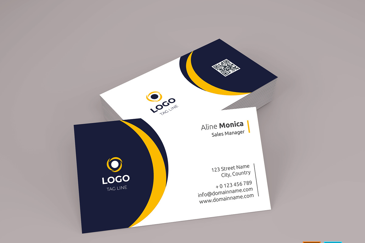 Modern Business Card, a Business Card Template by designSultan (Photo 2 of 5)