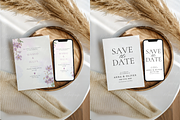 5x7 Card and Phone Mockup, a Mockup by TatiMockup (Thumbnail 3 of 3)