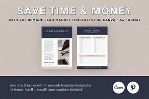 Lead Magnet Template Bundle - Canva