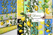 Lemon Pattern Papers, a Pattern Graphic by NastiaDesignsPrints (Thumbnail 1 of 7)