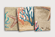 Vintage Marine Life, a Background Graphic by Curve Design (Thumbnail 2 of 7)