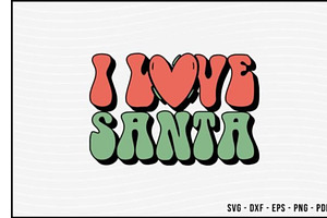 Retro Christmas SVG Bundle