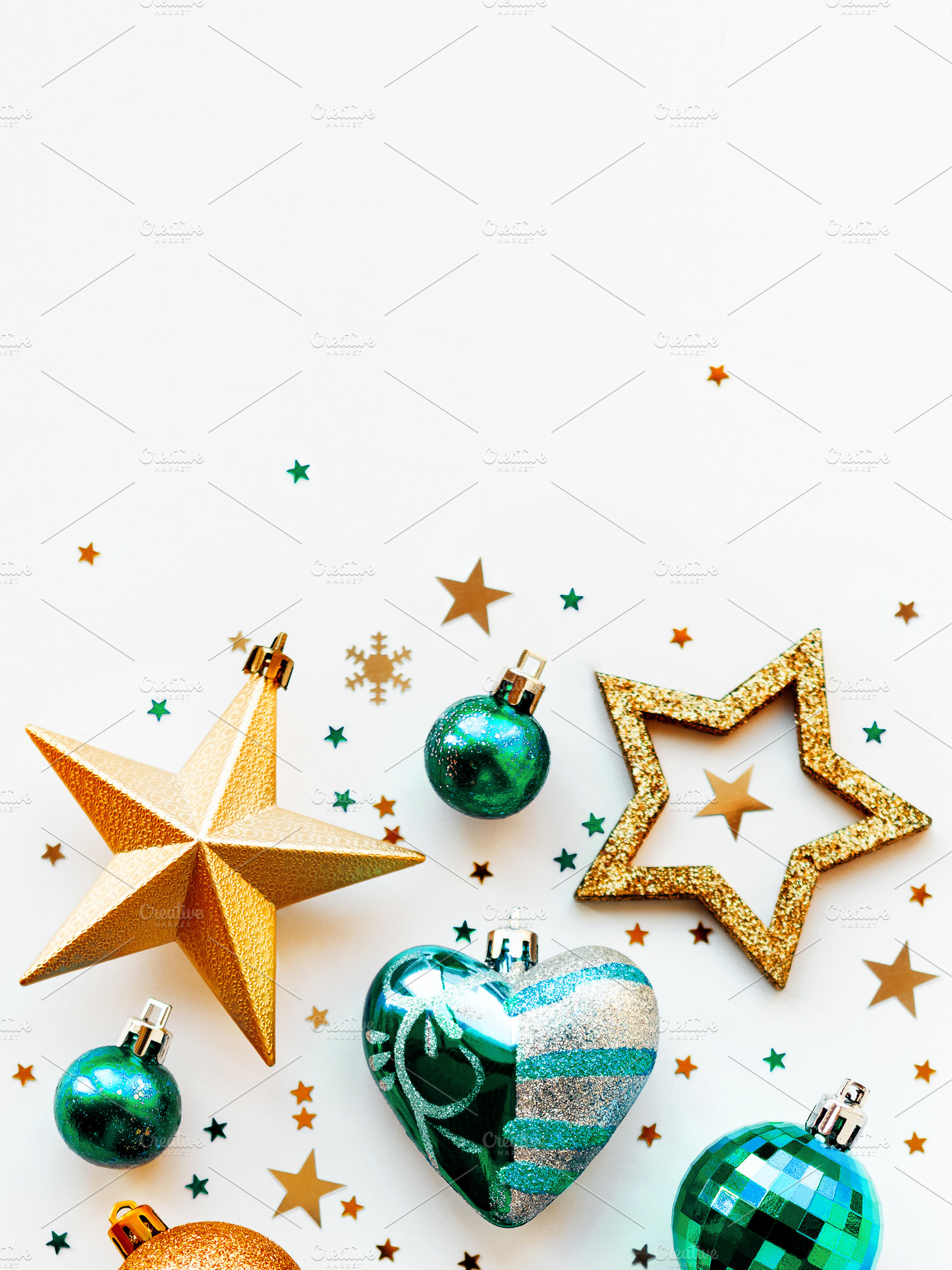 Christmas and new year decorations stock photo containing 2020 and christmas, a Holiday Photo by Aksenov_K