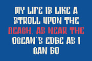 Emivast Summer Display Font, a Sans Serif Font by Maulana Creative (Thumbnail 2 of 7)