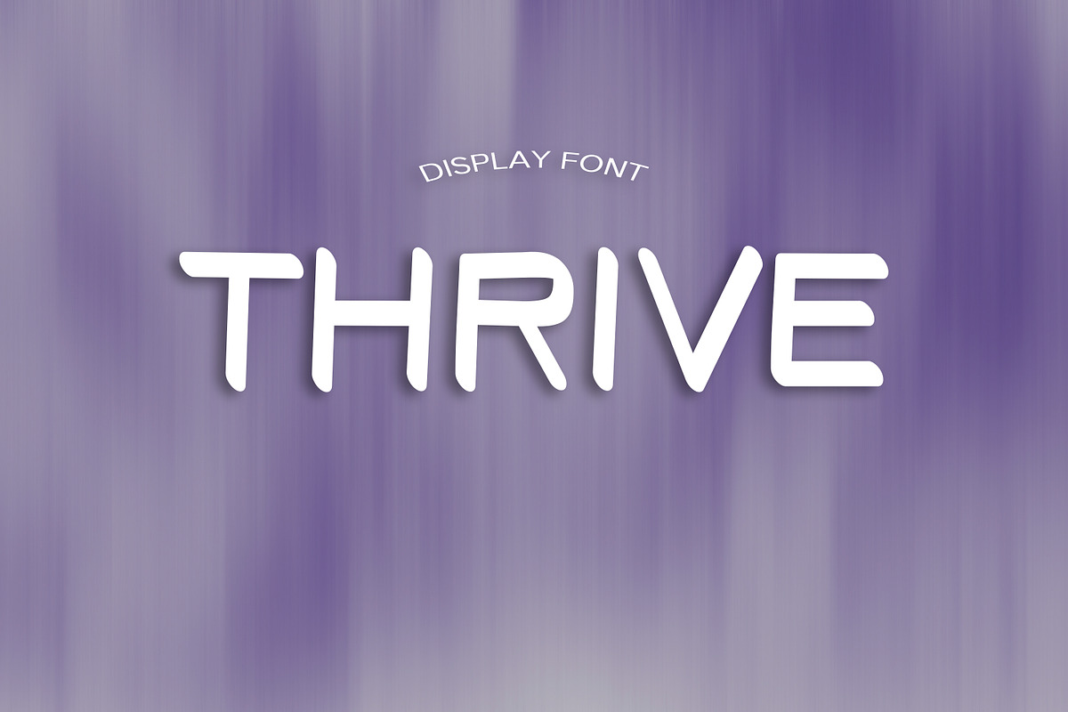 THRIVE font