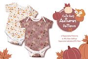 Cute Little Foxy in Autumn Patterns, a Pattern Graphic by DrawStudio1988 (Thumbnail 4 of 11)