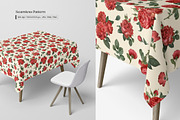 Classic Vintage Roses Pattern, a Pattern Graphic by Yello_illustration (Thumbnail 11 of 16)