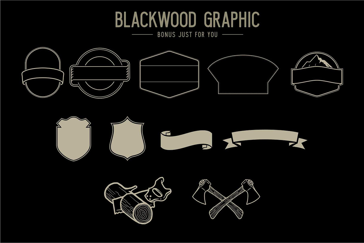 Blacklwood, a Sans Serif Font by Secondivison Supply (Photo 10 of 10)