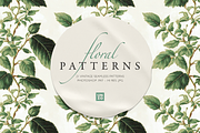 Floral Patterns, a Pattern Graphic by Unio Designs (Thumbnail 1 of 12)