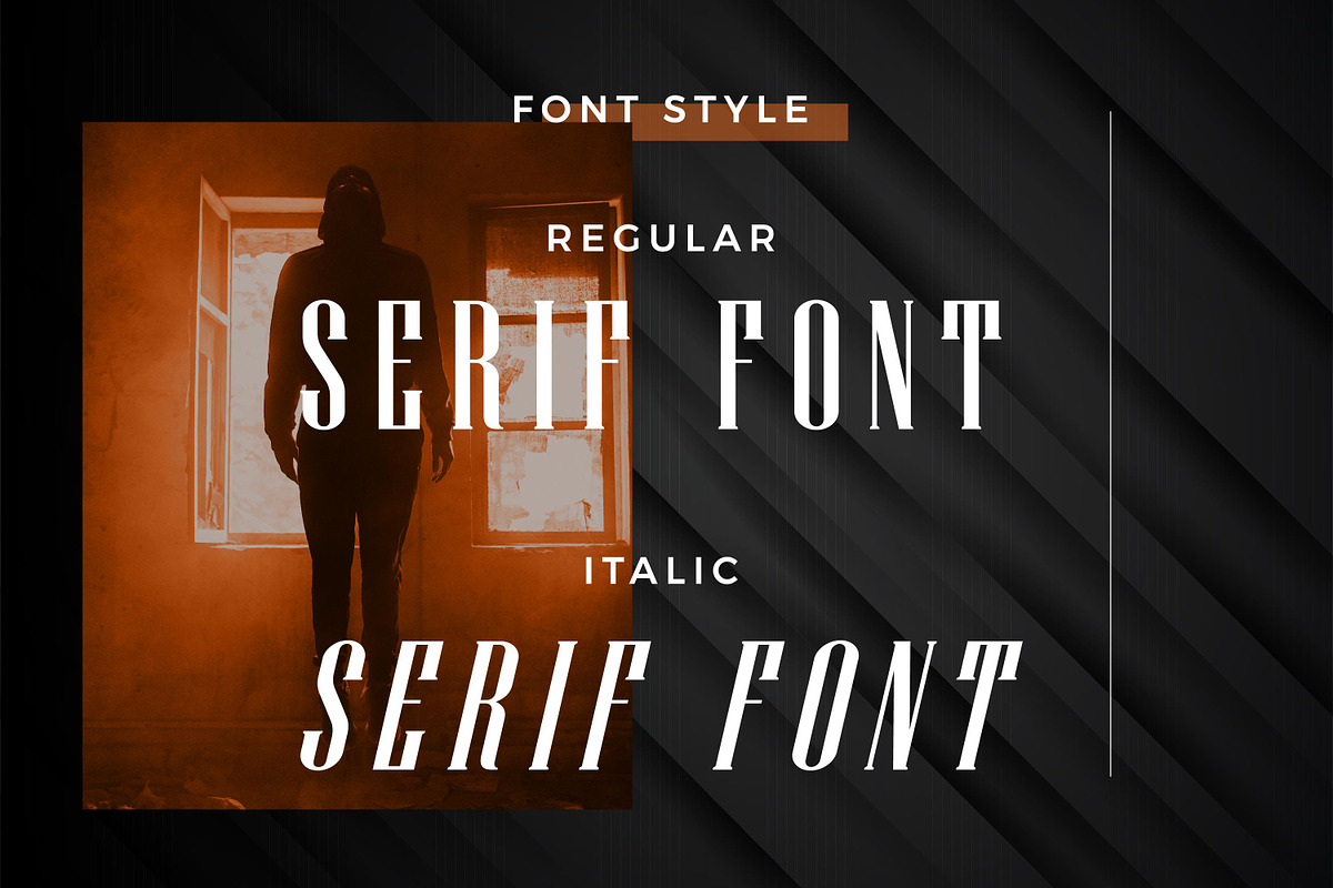 Fanfare - Serif font, a Serif Font by mahstudios (Photo 2 of 8)