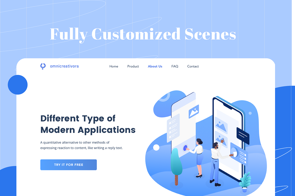 Isometric Business Illustration Pack, a Templates & Theme by Graphicdunk (Photo 5 of 6)