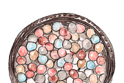 Set of watercolor cosmetics, an Illustration by Watercolor_Vector Graphic (Thumbnail 8 of 10)