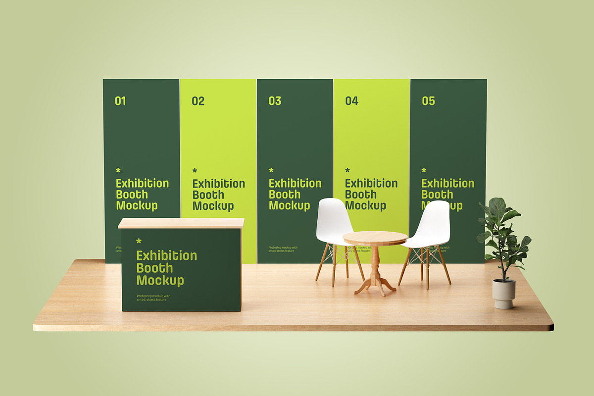 Exhibition Booth Mockups, a Mockup by artimasa (Photo 4 of 4)