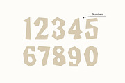 RockyCut handmade font, a Handwritten Font by MixedArt (Thumbnail 6 of 6)