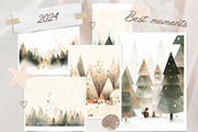 13 Snow Winter Cute Images Mountain, a Seasonal Illustration by ARTOZEN DIGITAL (Thumbnail 7 of 15)